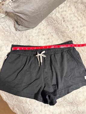 Vuori Black Women's Drawstring Lounge Shorts